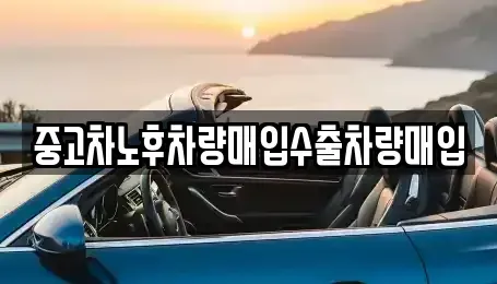 충청남도 천안시 서북구 불당동 중고차 전문 중고차노후차량매입수출차량매입