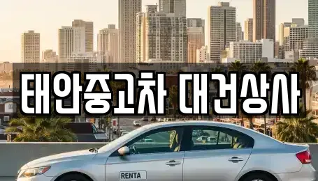 충청남도 태안군 태안읍 중고차매매,단기렌트카,중고차매입,장기렌트카,중고차,렌트카