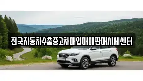 충청남도 태안군 태안읍 중고차매입 전문 전국자동차수출중고차매입매매판매시세센터