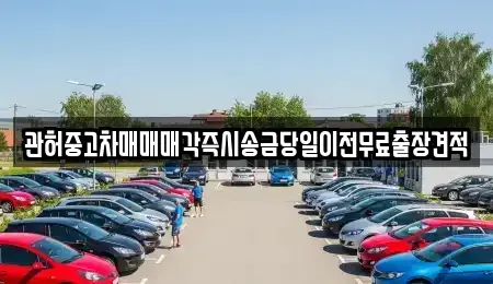 충청북도 청주시 서원구 산남동 중고차매매 전문 관허중고차매매매각즉시송금당일이전무료출장견적