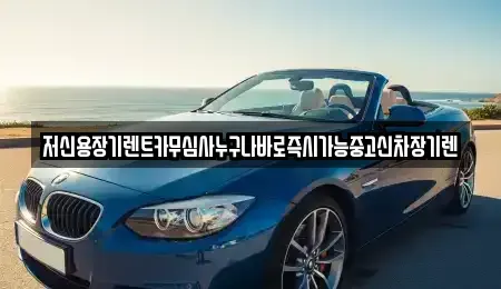 충청북도 청주시 흥덕구 가경동 장기렌트카 전문 저신용장기렌트카무심사누구나바로즉시가능중고신차장기렌
