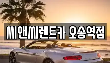 충청북도 청주시 흥덕구 오송읍 렌트카 전문 씨앤씨렌트카 오송역점