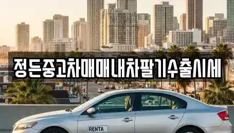 충청북도 충주시 용두동 중고차 전문 정든중고차매매내차팔기수출시세